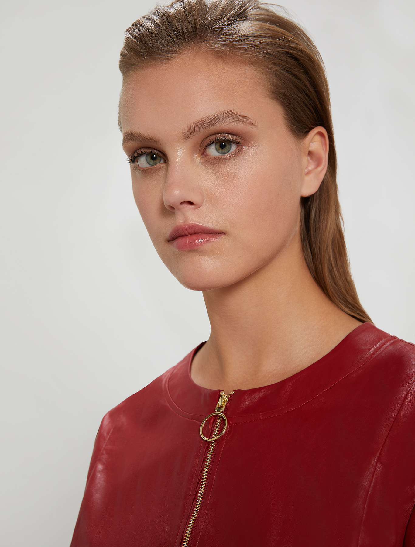 Coated jersey jacket, red - Pennyblack Coated jersey jacket - red - pennyblack