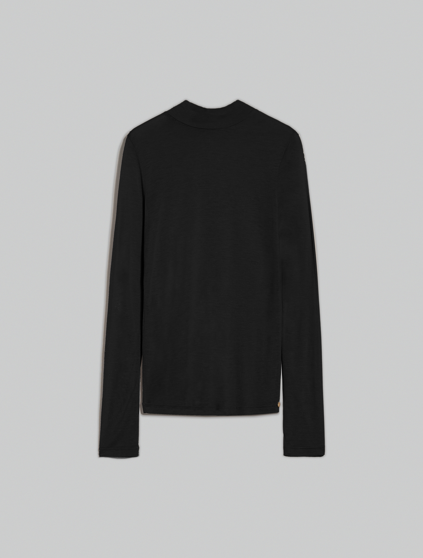 Modal and cashmere T-shirt, black - Pennyblack Modal and cashmere T-shirt - black - pennyblack