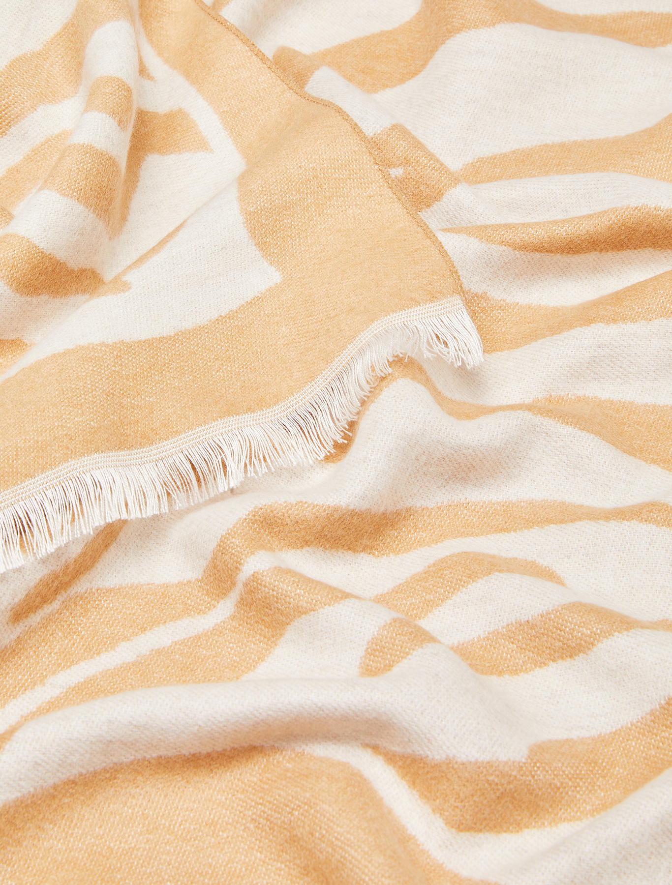 Jacquard stole, beige - Pennyblack Jacquard stole - beige - pennyblack