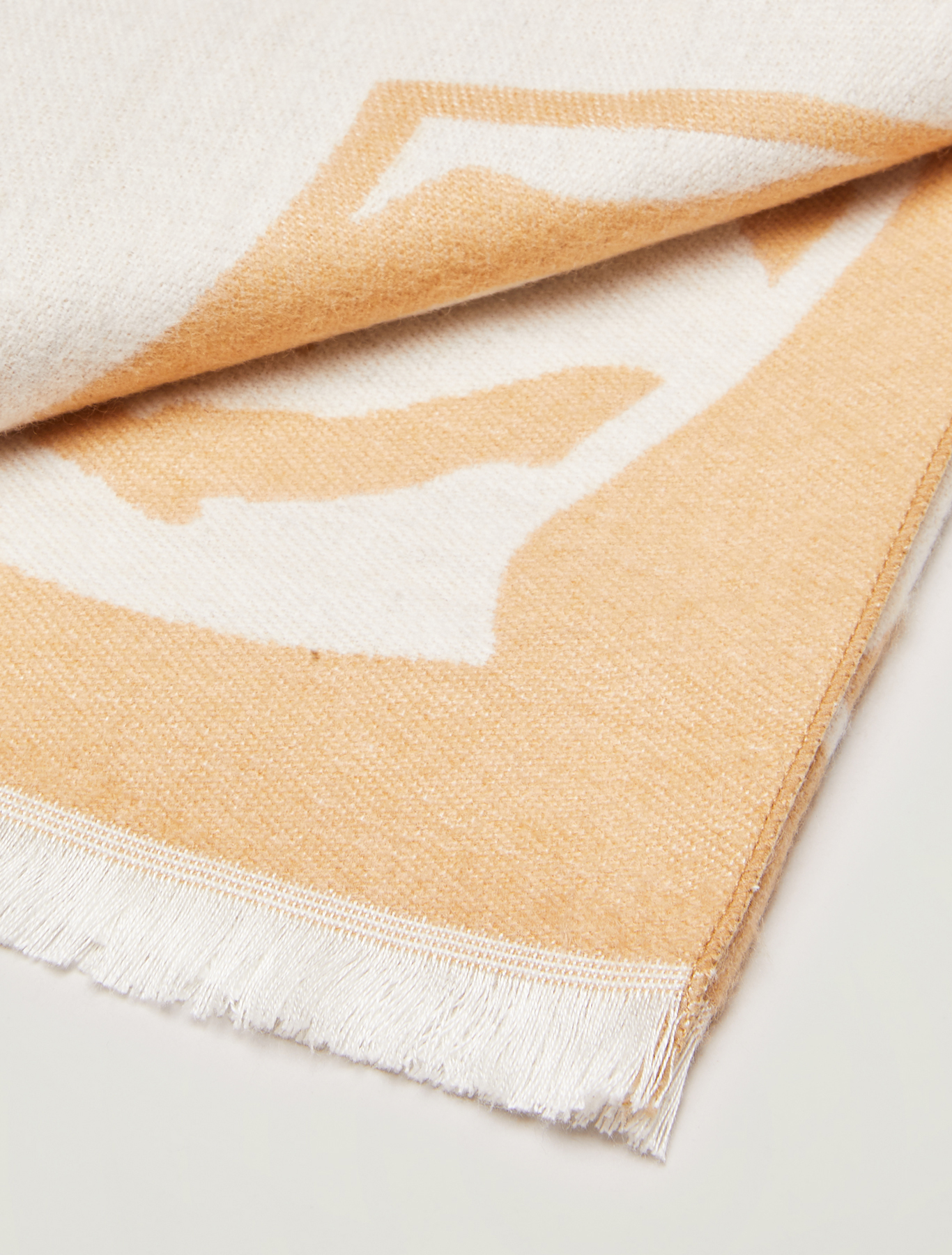 Jacquard stole, beige - Pennyblack Jacquard stole - beige - pennyblack