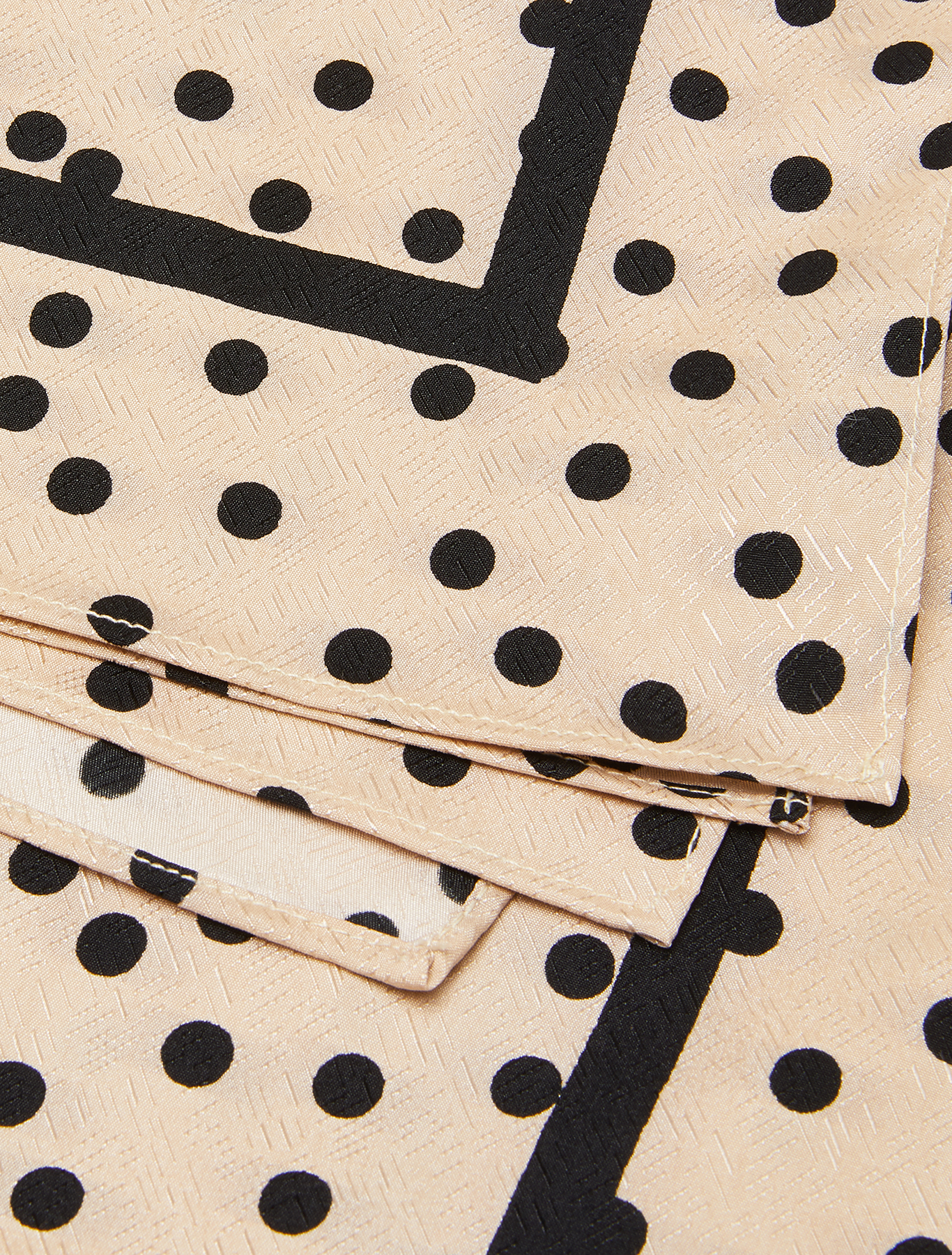 Printed jacquard stole, dove-grey - Pennyblack Printed jacquard stole - dove-grey - pennyblack