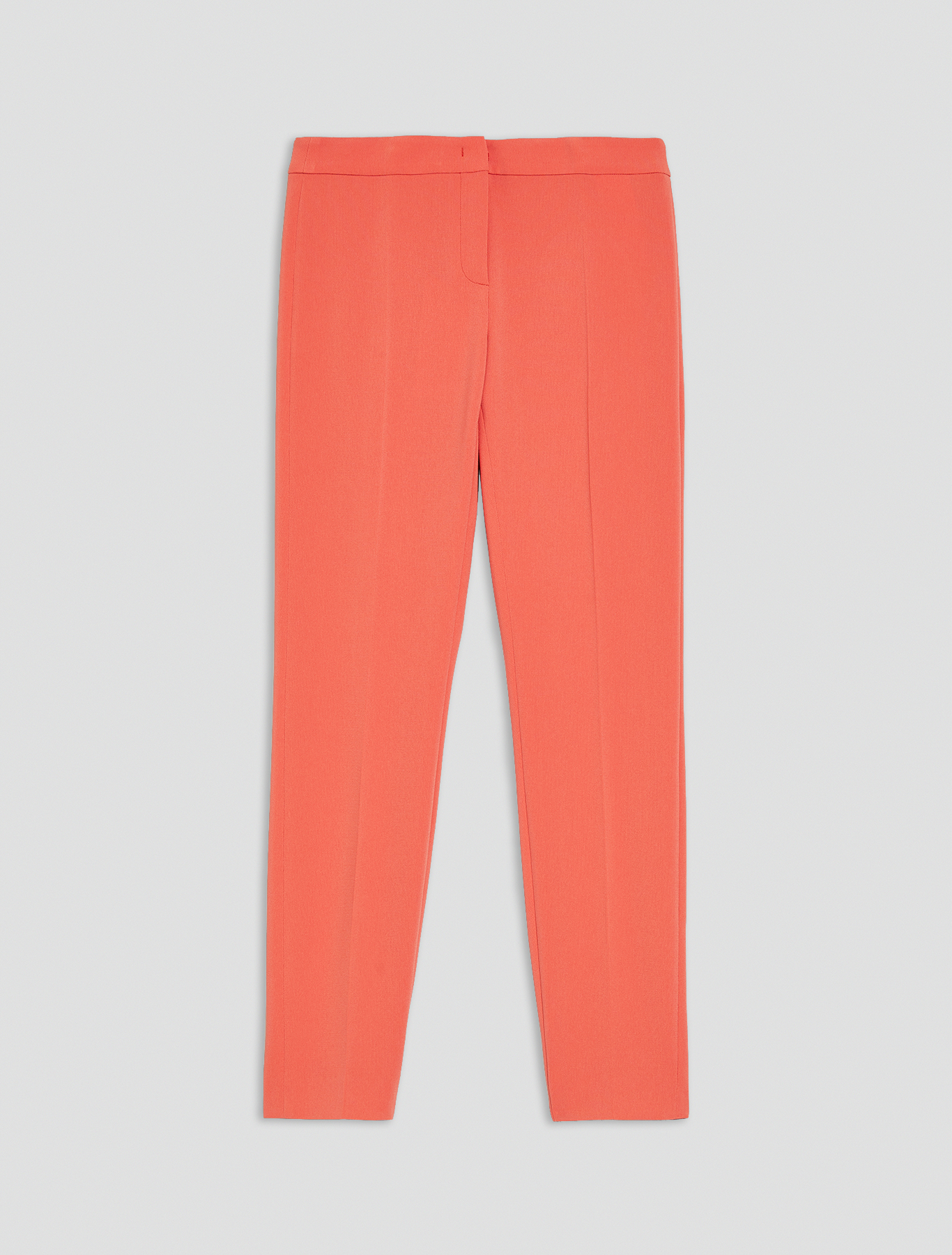 Slim-fit trousers in flowing fabric, old rose - Pennyblack Slim-fit trousers in flowing fabric - old rose - pennyblack