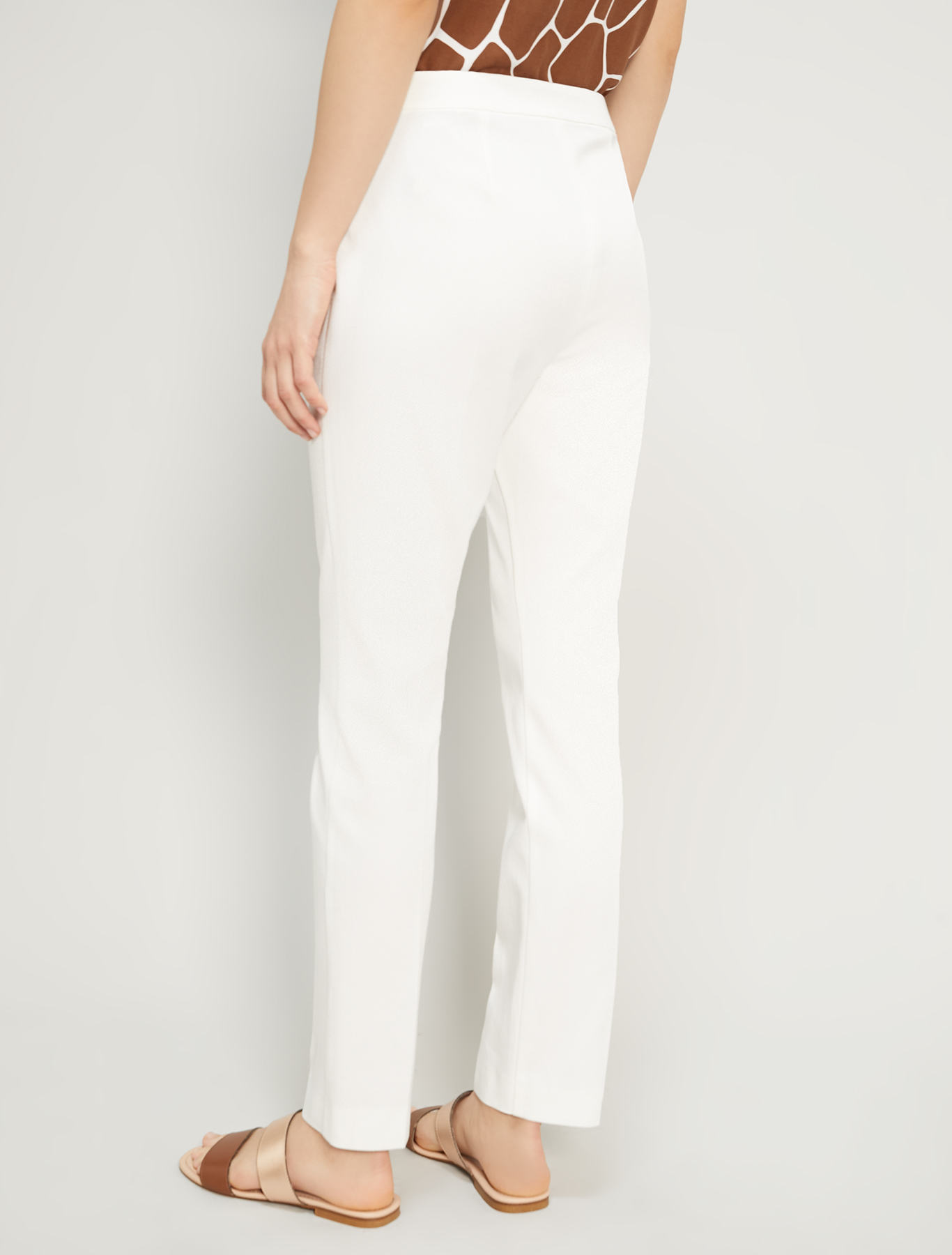 Slim faille trousers, ivory - Pennyblack Slim faille trousers - ivory - pennyblack