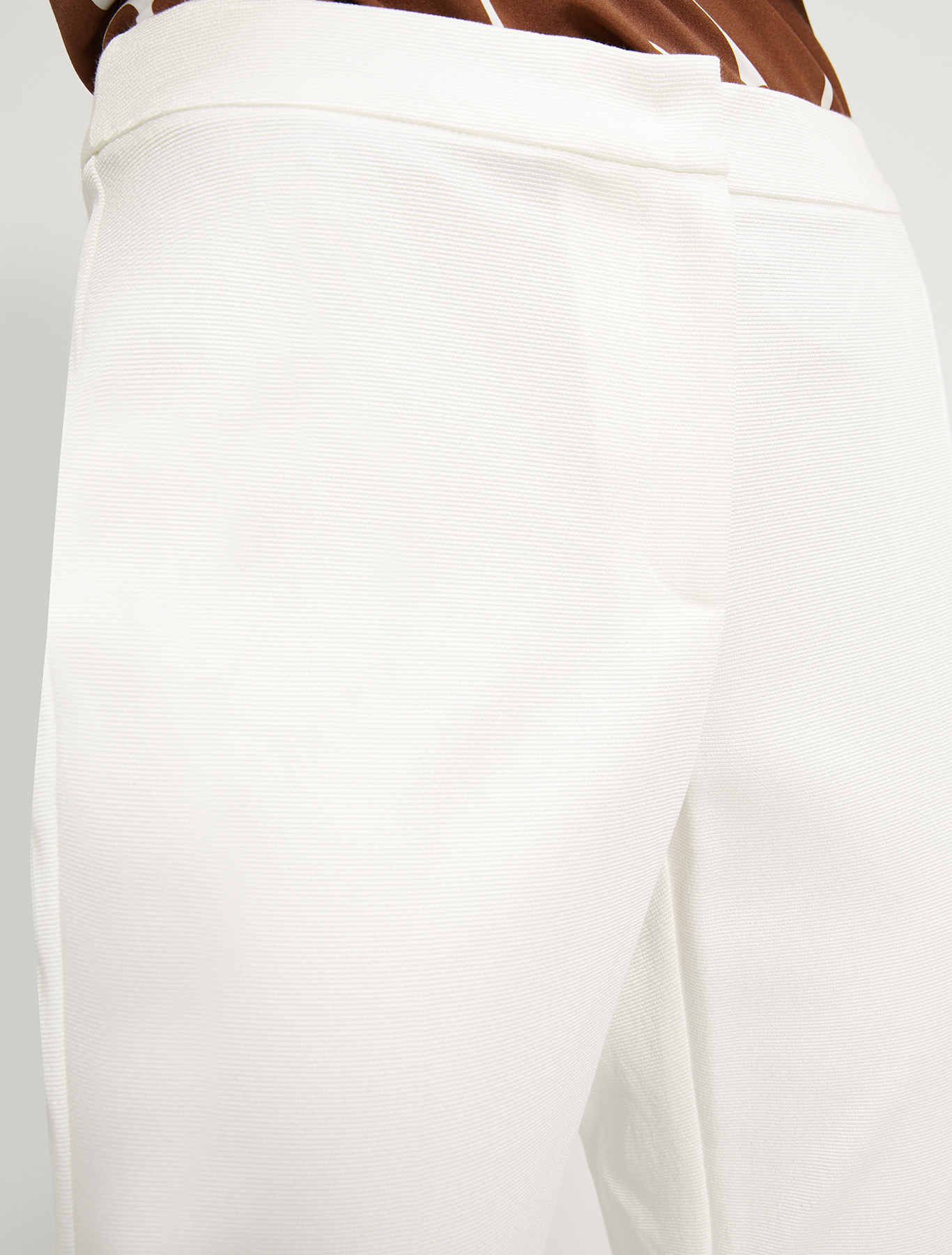 Slim faille trousers, ivory - Pennyblack Slim faille trousers - ivory - pennyblack