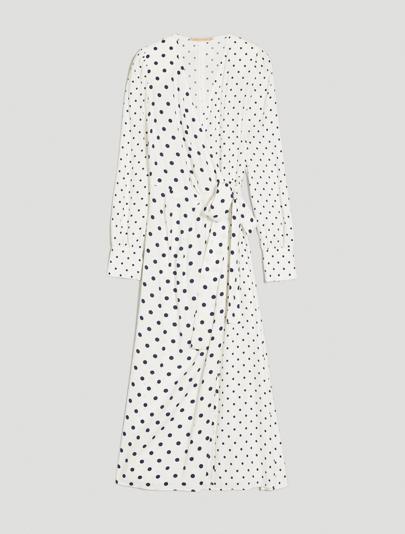 Sablé criss-cross dress, beige pattern - Pennyblack Sablé criss-cross dress - beige pattern - pennyblack