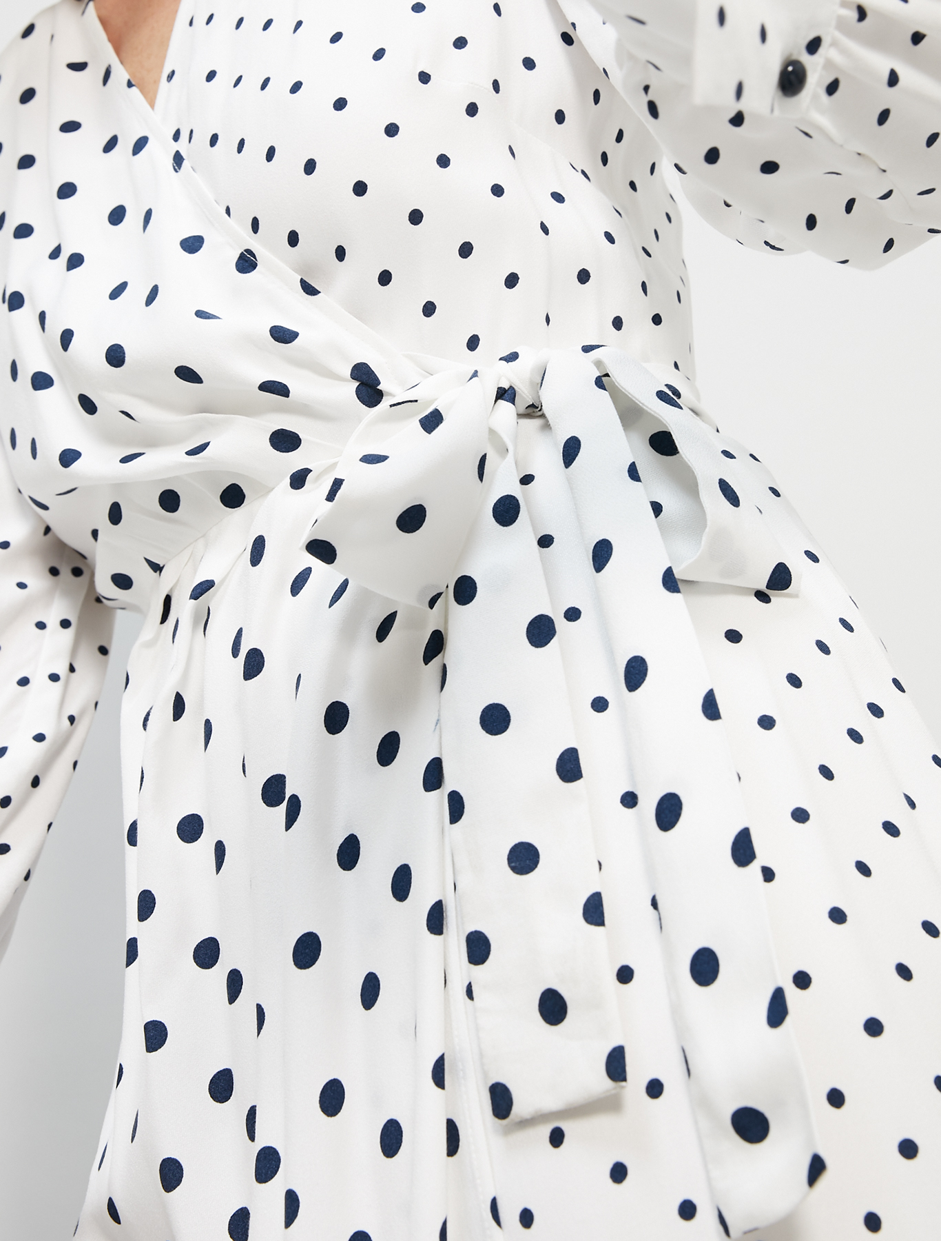 Sablé criss-cross dress, beige pattern - Pennyblack Sablé criss-cross dress - beige pattern - pennyblack