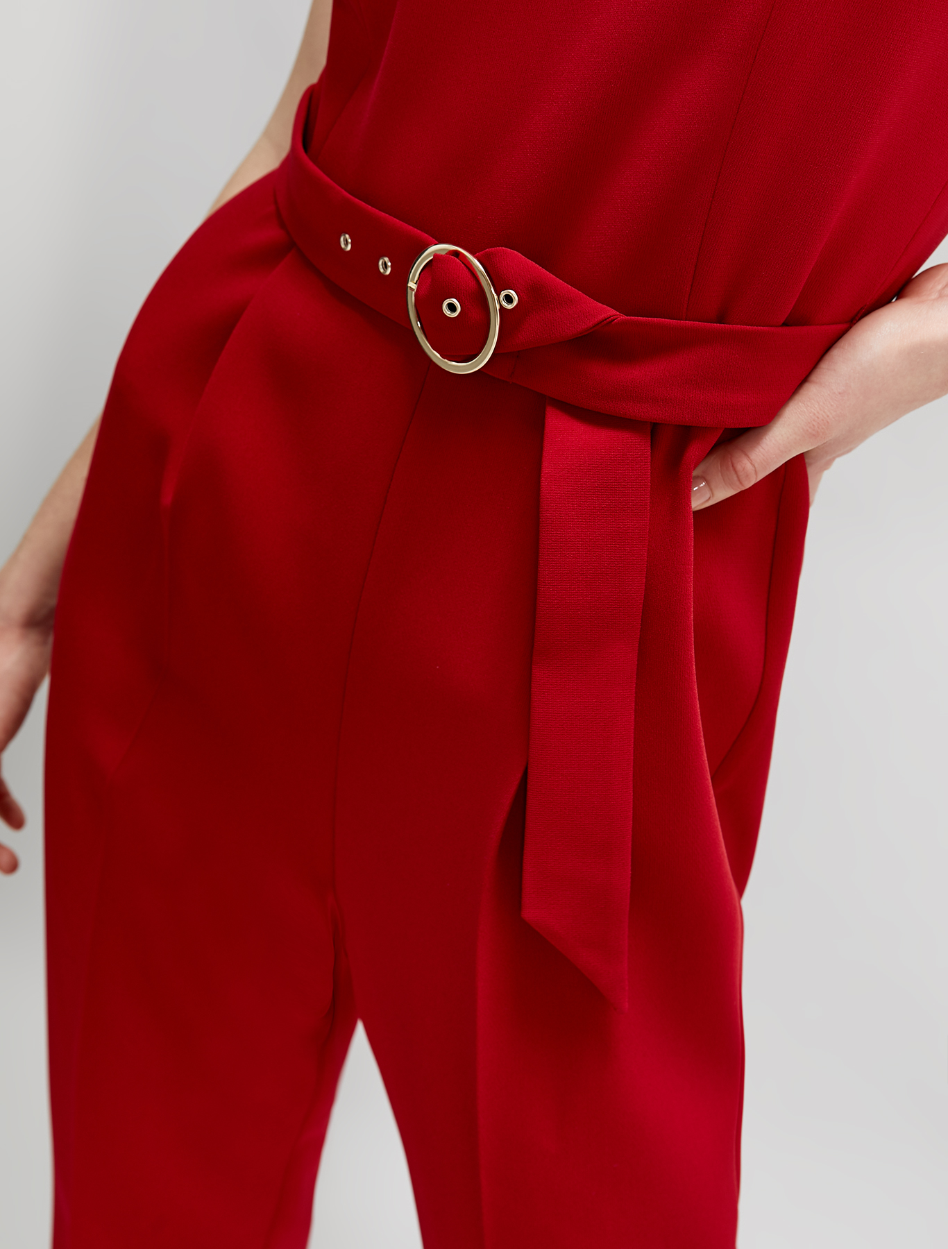 Flowing fabric jumpsuit, red - Pennyblack Flowing fabric jumpsuit - red - pennyblack