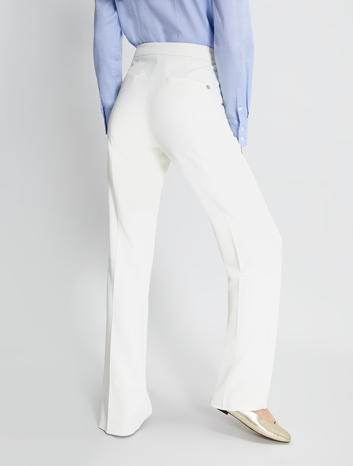 Straight-leg trousers, ivory - Pennyblack Straight-leg trousers - ivory - pennyblack
