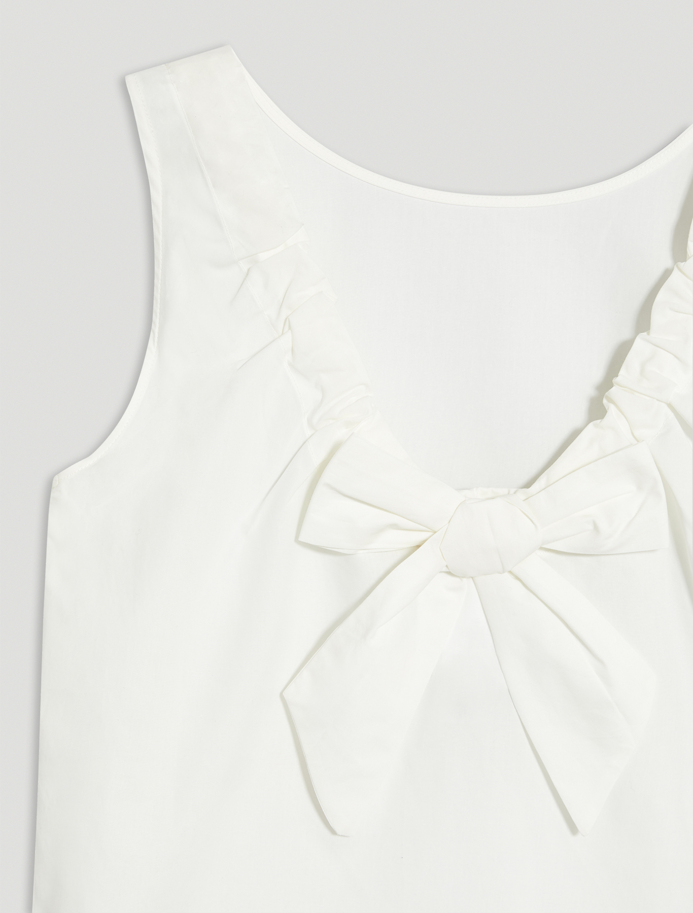 Cotton poplin top, optic white - Pennyblack Cotton poplin top - optic white - pennyblack
