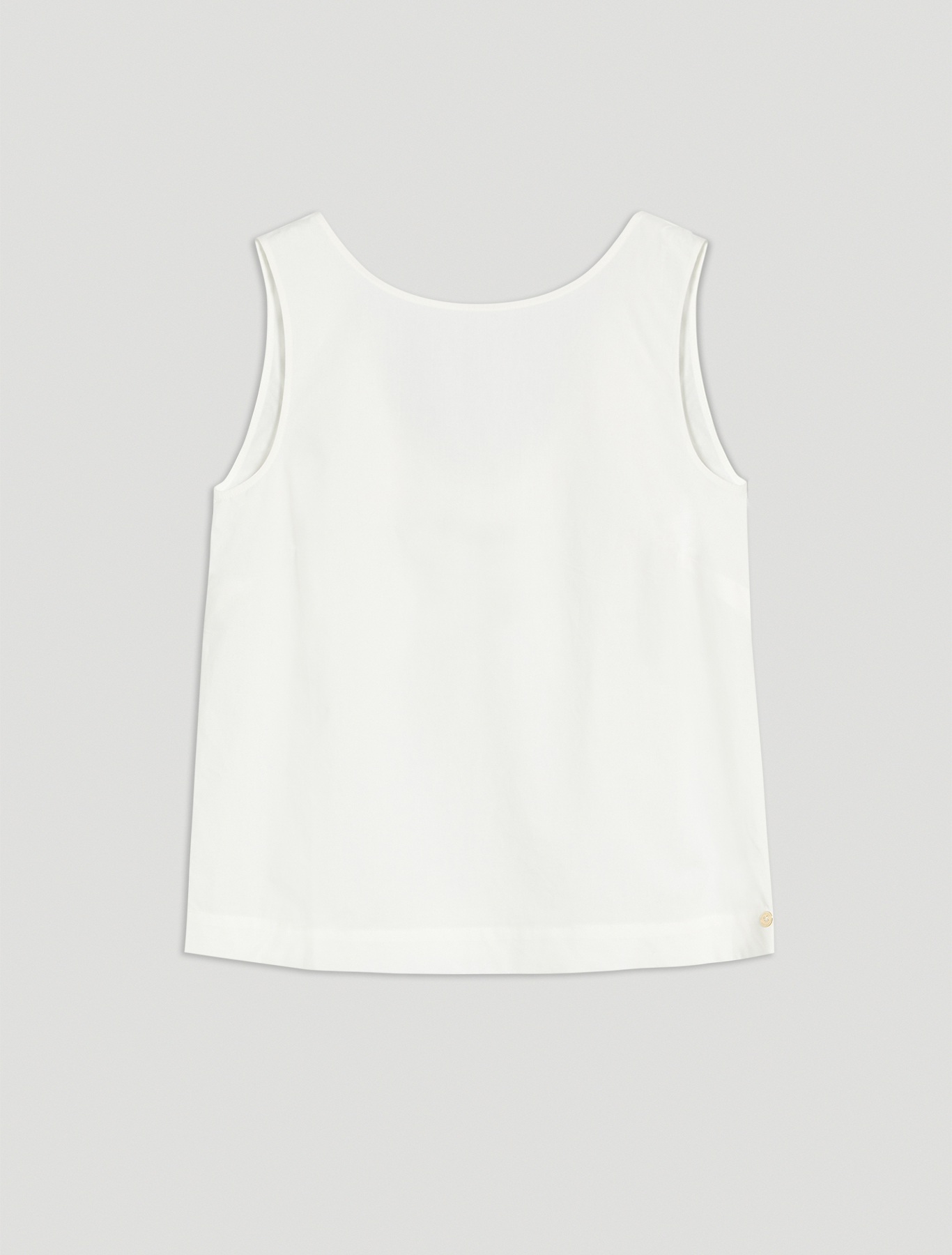 Cotton poplin top, optic white - Pennyblack Cotton poplin top - optic white - pennyblack