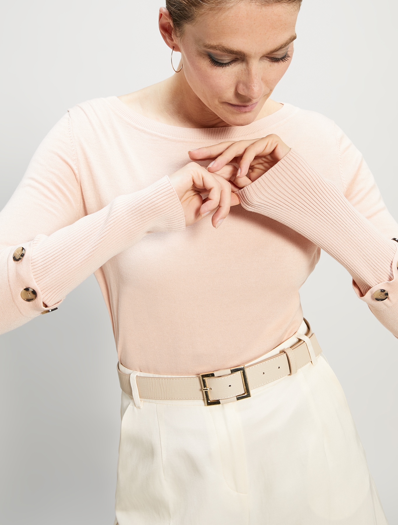 Maglia in cotone e seta, rosa - Pennyblack Maglia in cotone e seta - rosa - pennyblack