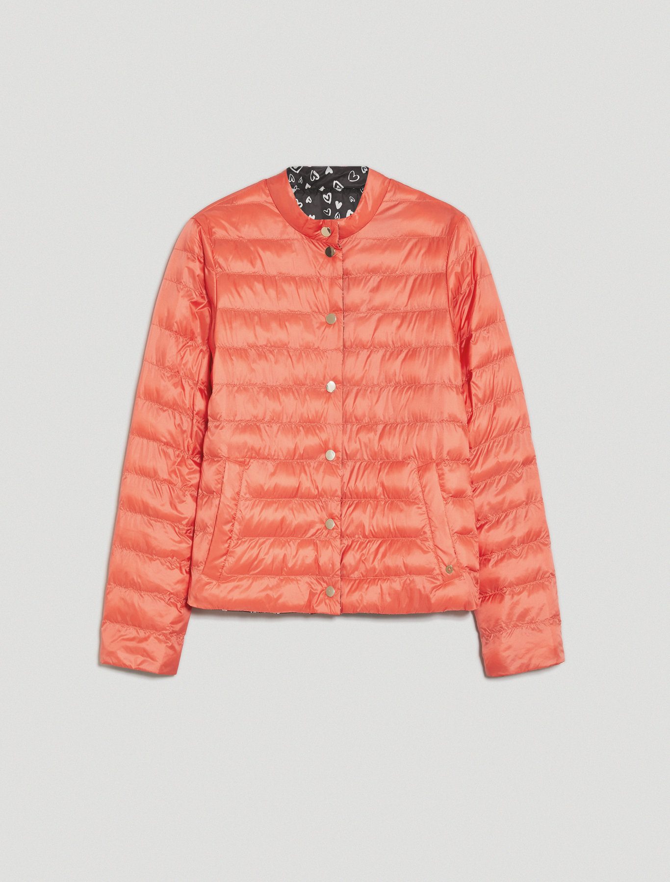 Reversible padded jacket, coral - Pennyblack Reversible padded jacket - coral - pennyblack