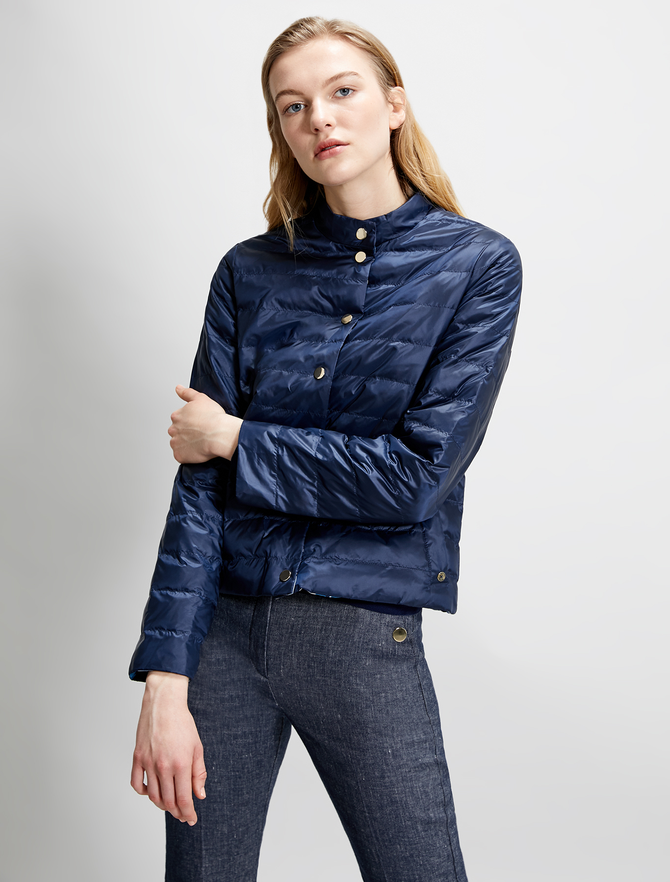 Reversible padded jacket, midnight blue - Pennyblack Reversible padded jacket - midnight blue - pennyblack