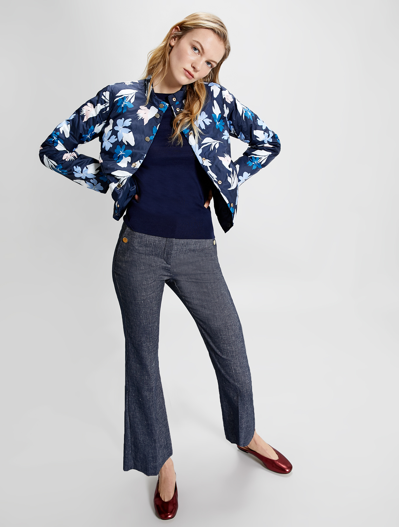 Reversible padded jacket, midnight blue - Pennyblack Reversible padded jacket - midnight blue - pennyblack