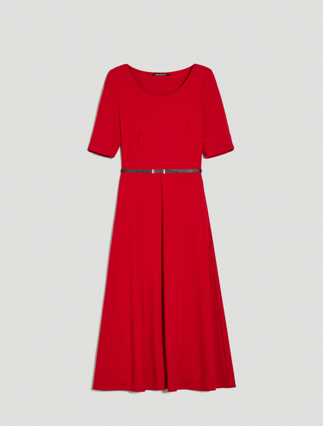 Fit & flare jersey dress, red - Pennyblack Fit & flare jersey dress - red - pennyblack