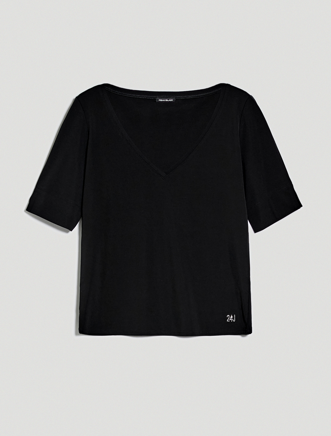 Flowing jersey T-shirt, black - Pennyblack Flowing jersey T-shirt - black - pennyblack