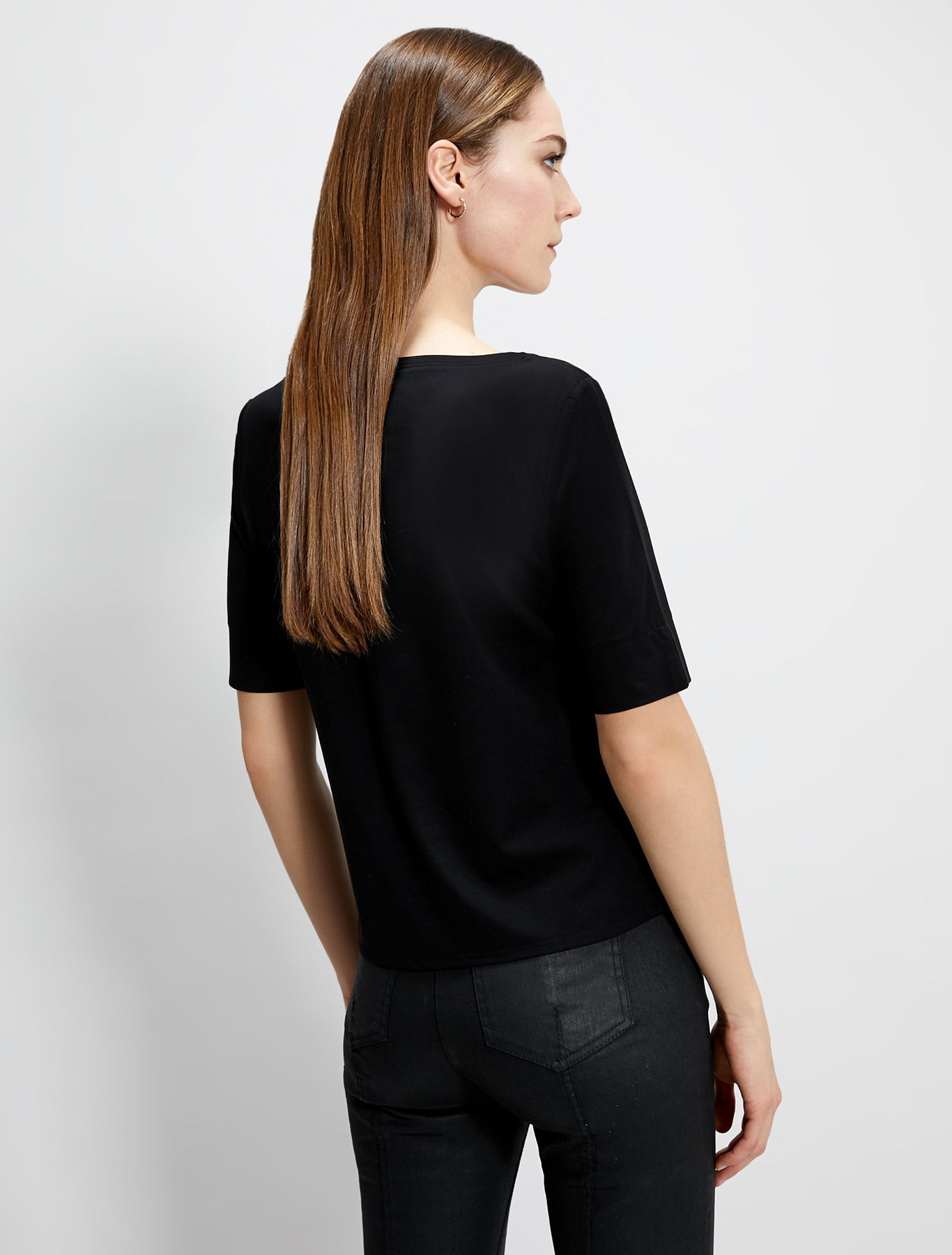 Flowing jersey T-shirt, black - Pennyblack Flowing jersey T-shirt - black - pennyblack