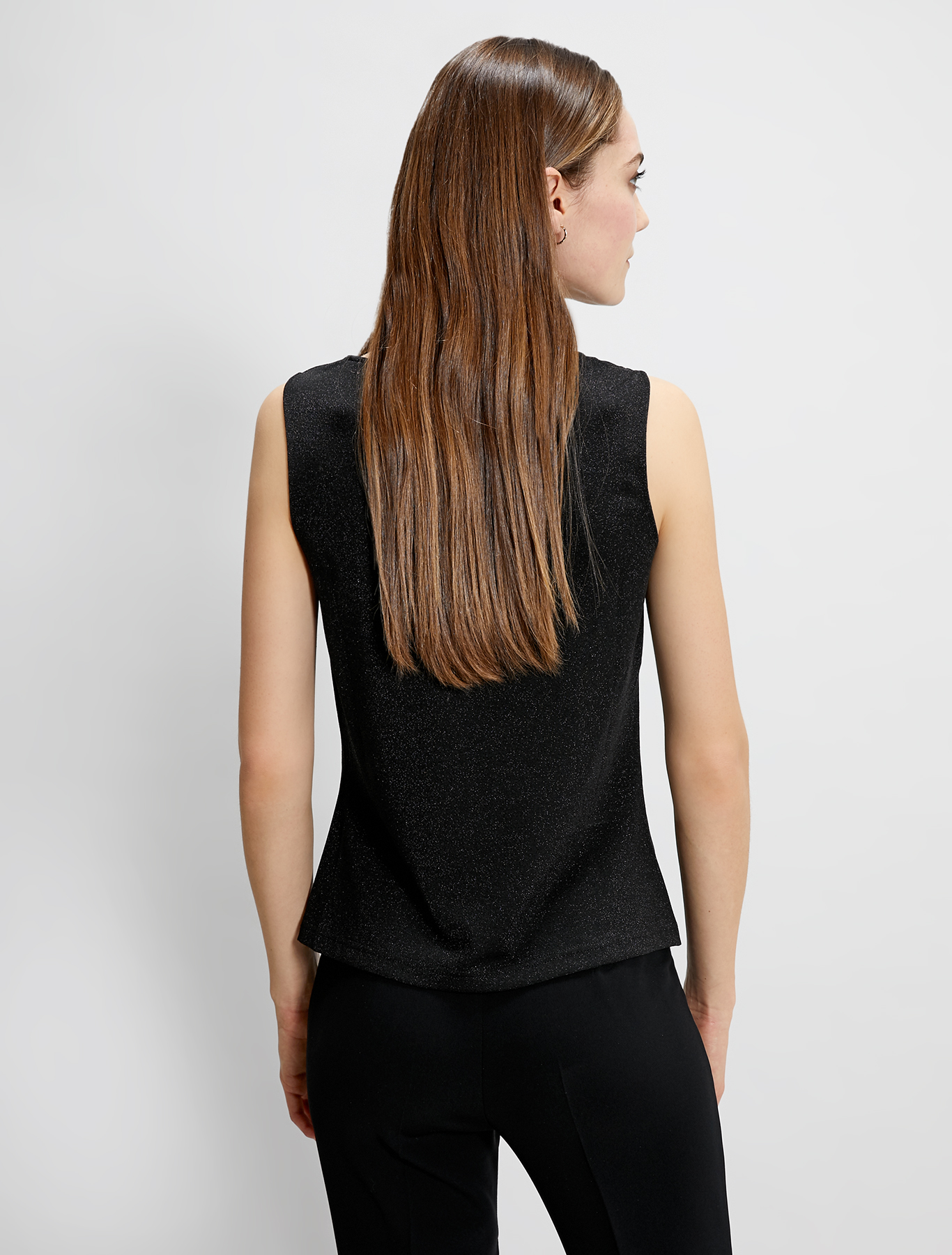Lamé jersey top, black - Pennyblack Lamé jersey top - black - pennyblack
