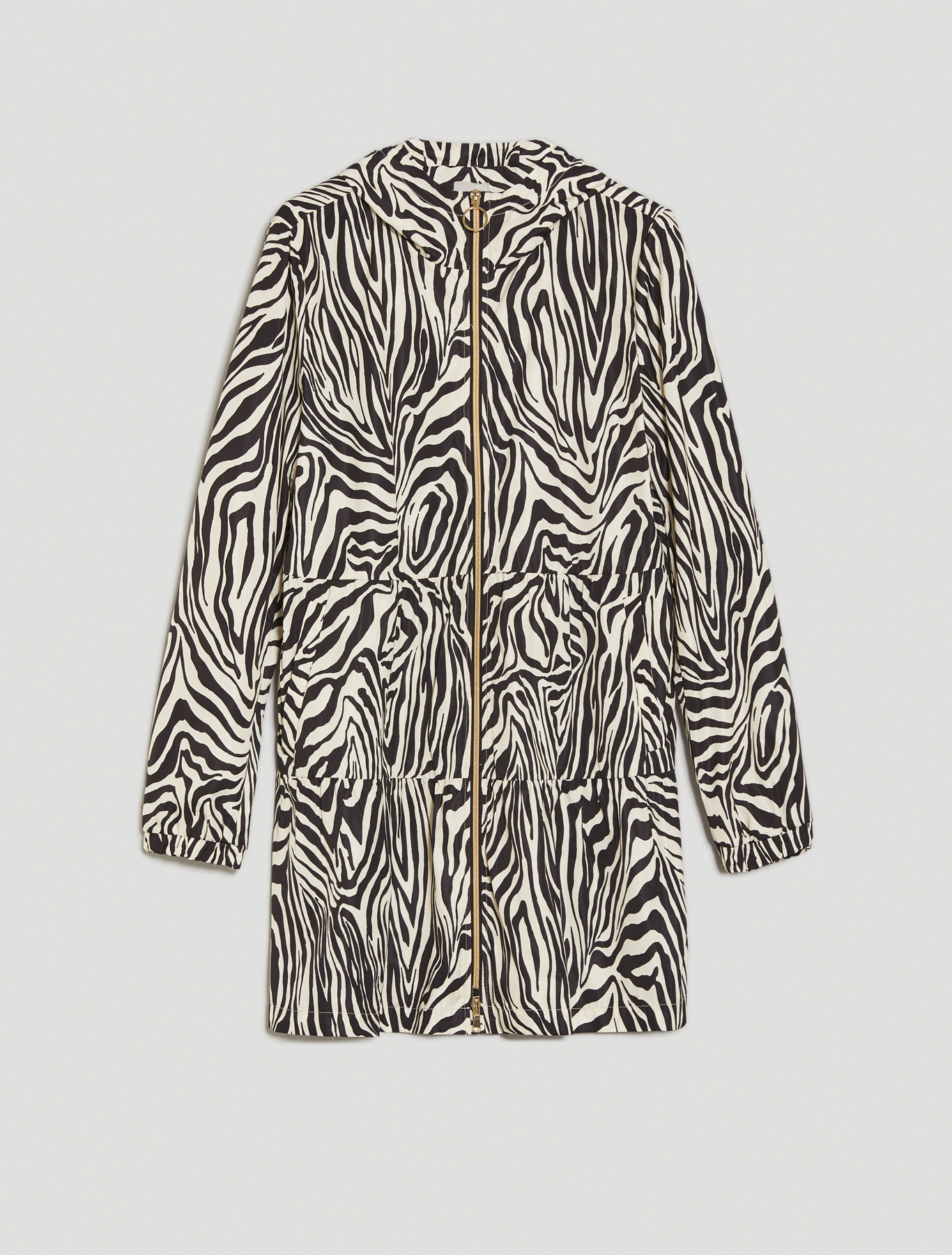 Zebra print raincoat, black pattern - Pennyblack Zebra print raincoat - black pattern - pennyblack
