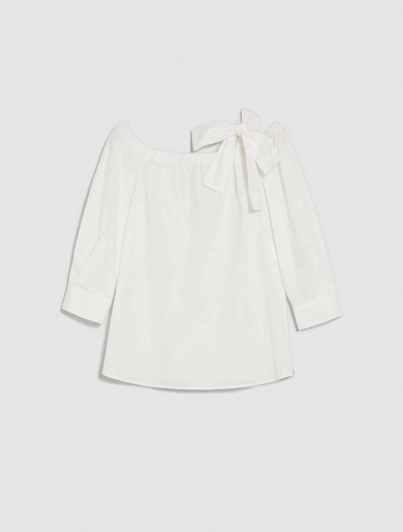 Cotton poplin blouse, white - Pennyblack Cotton poplin blouse - white - pennyblack