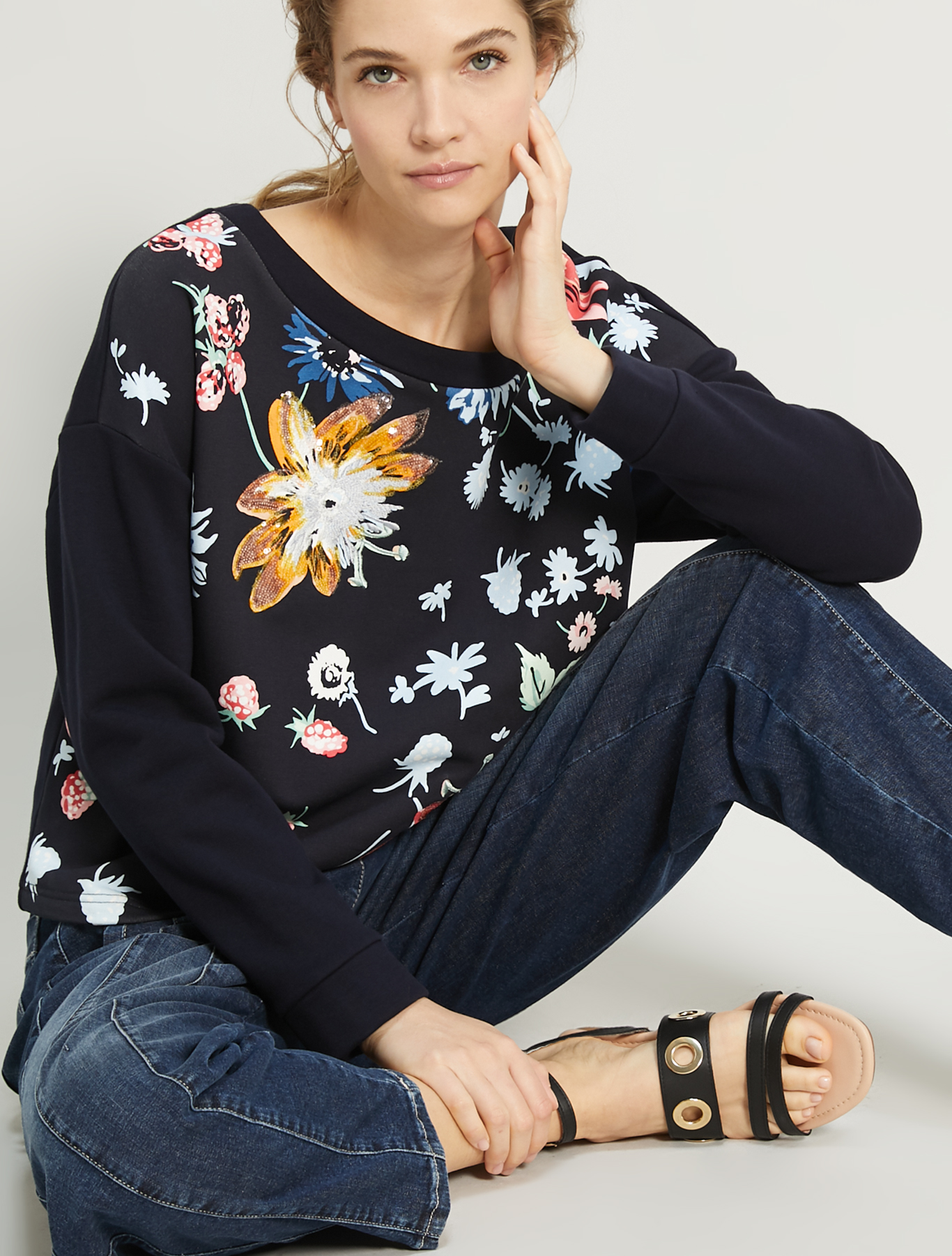 Barrel-leg jeans, cornflower blue - Pennyblack Barrel-leg jeans - cornflower blue - pennyblack