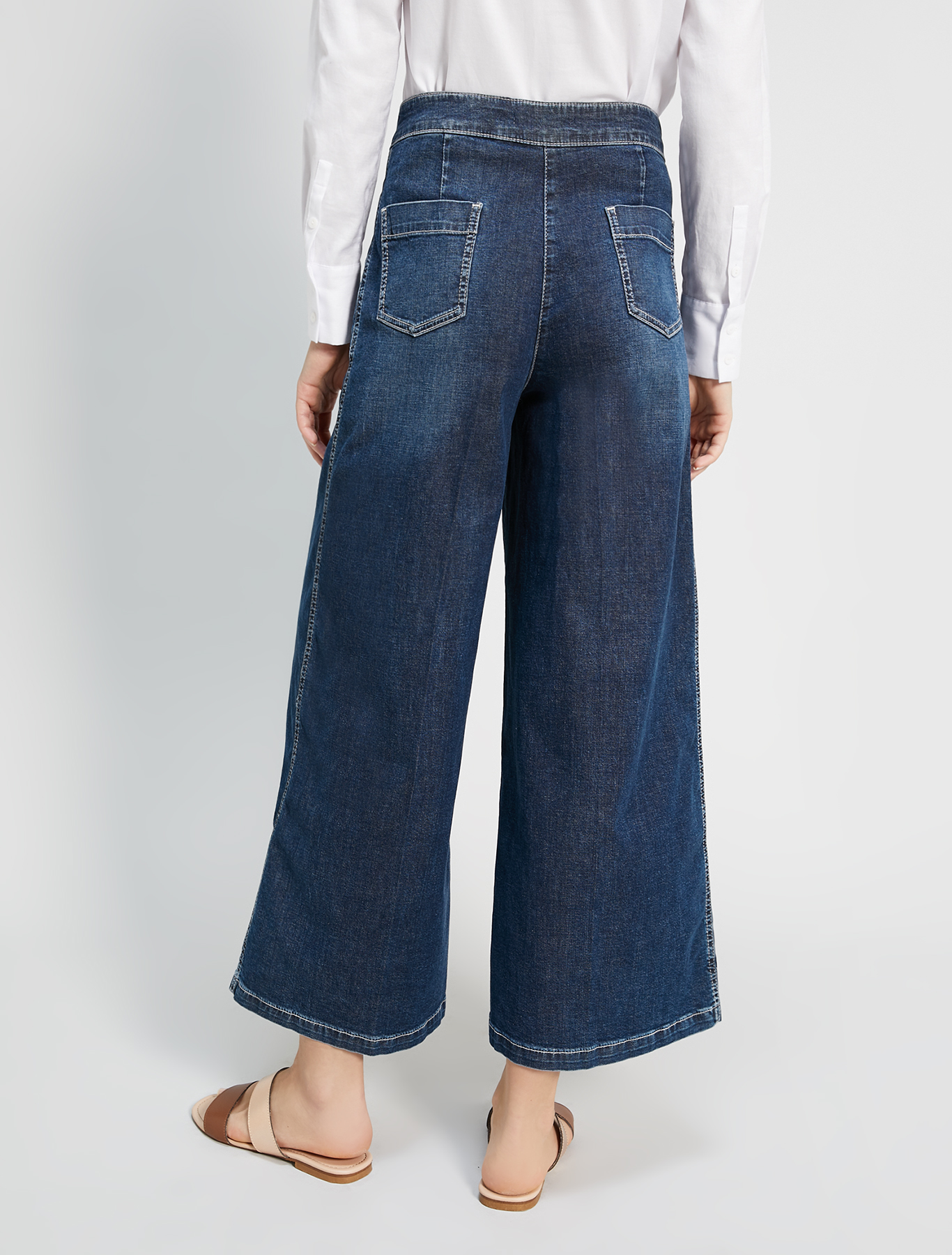 Wide-leg jeans, cornflower blue - Pennyblack Wide-leg jeans - cornflower blue - pennyblack