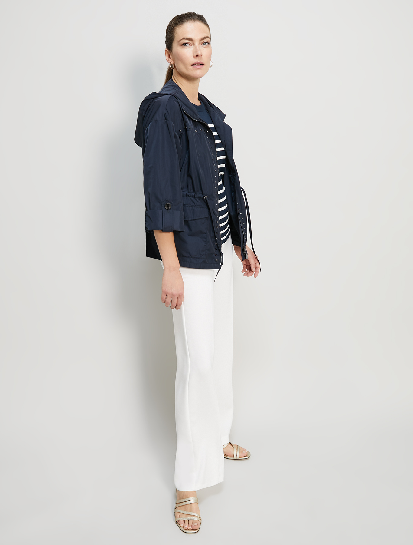 Cotton marinière jumper, navy blue pattern - Pennyblack Cotton marinière jumper - navy blue pattern - pennyblack
