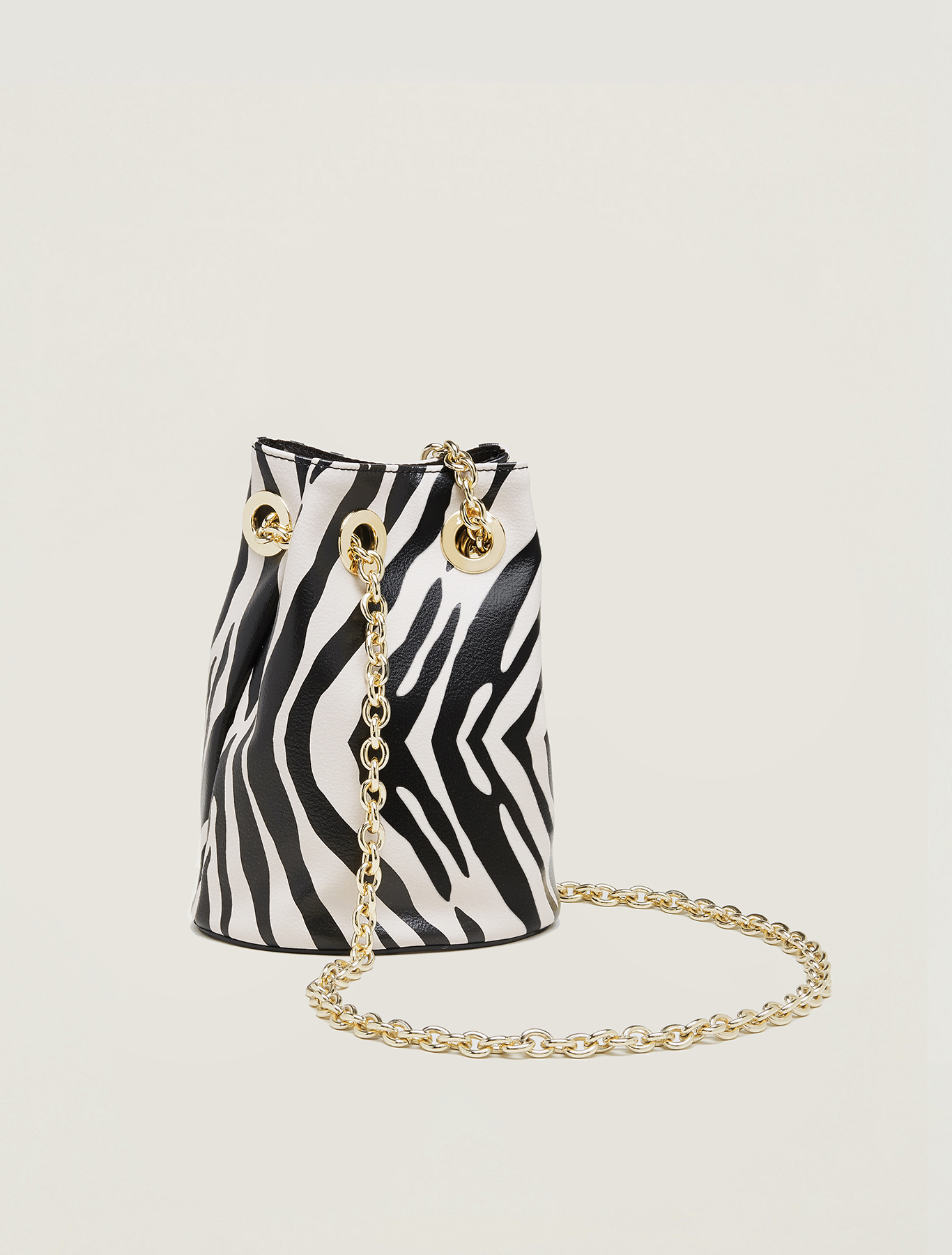 Animal print bucket bag, black - Pennyblack Animal print bucket bag - black - pennyblack