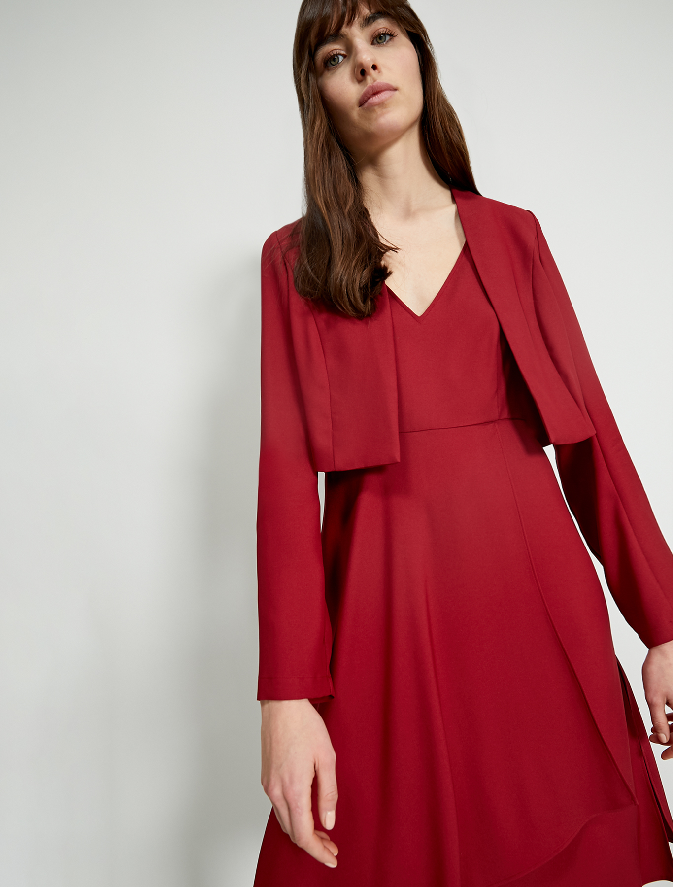 Cady bolero jacket, burgundy - Pennyblack Cady bolero jacket - burgundy - pennyblack