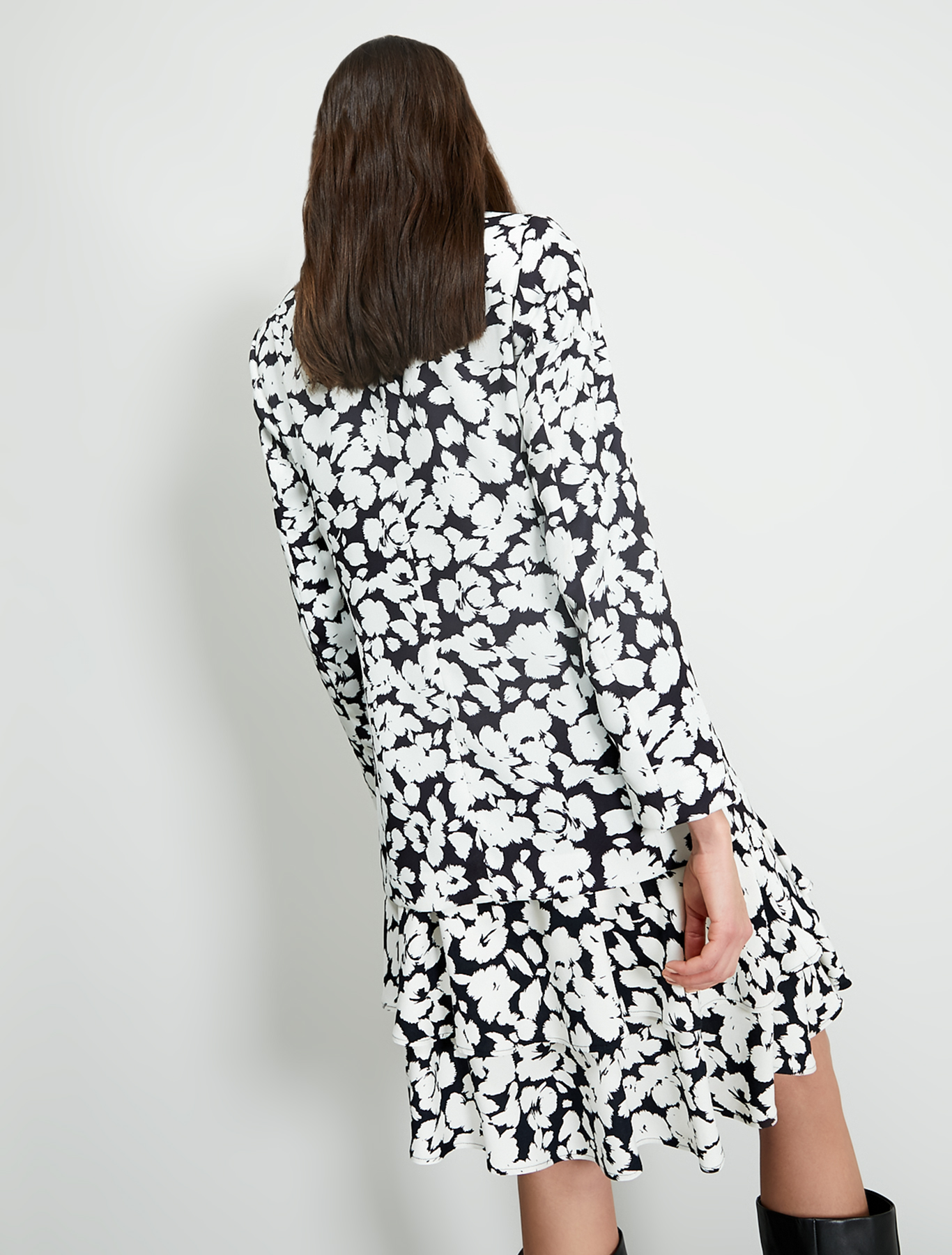 Envers satin blazer, black pattern - Pennyblack Envers satin blazer - black pattern - pennyblack
