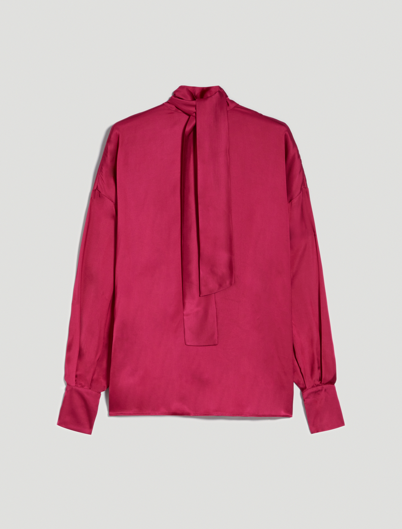 Fluid satin blouse, fuchsia - Pennyblack Fluid satin blouse - fuchsia - pennyblack