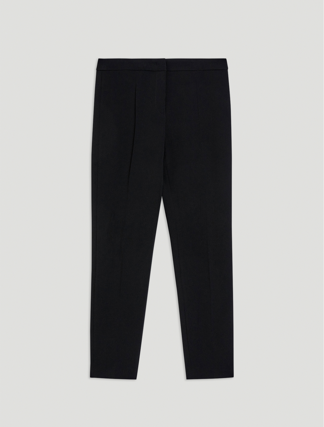 Slim-fit trousers in flowing fabric, black - Pennyblack Slim-fit trousers in flowing fabric - black - pennyblack