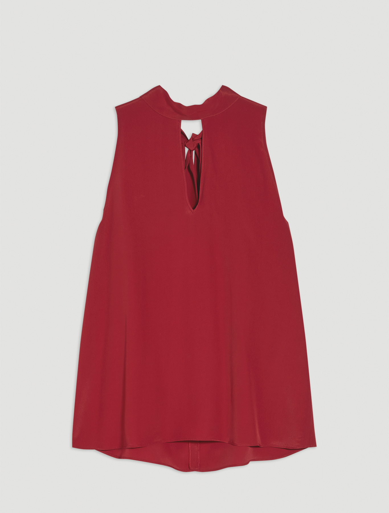 Crêpe de Chine top, burgundy - Pennyblack Crêpe de Chine top - burgundy - pennyblack