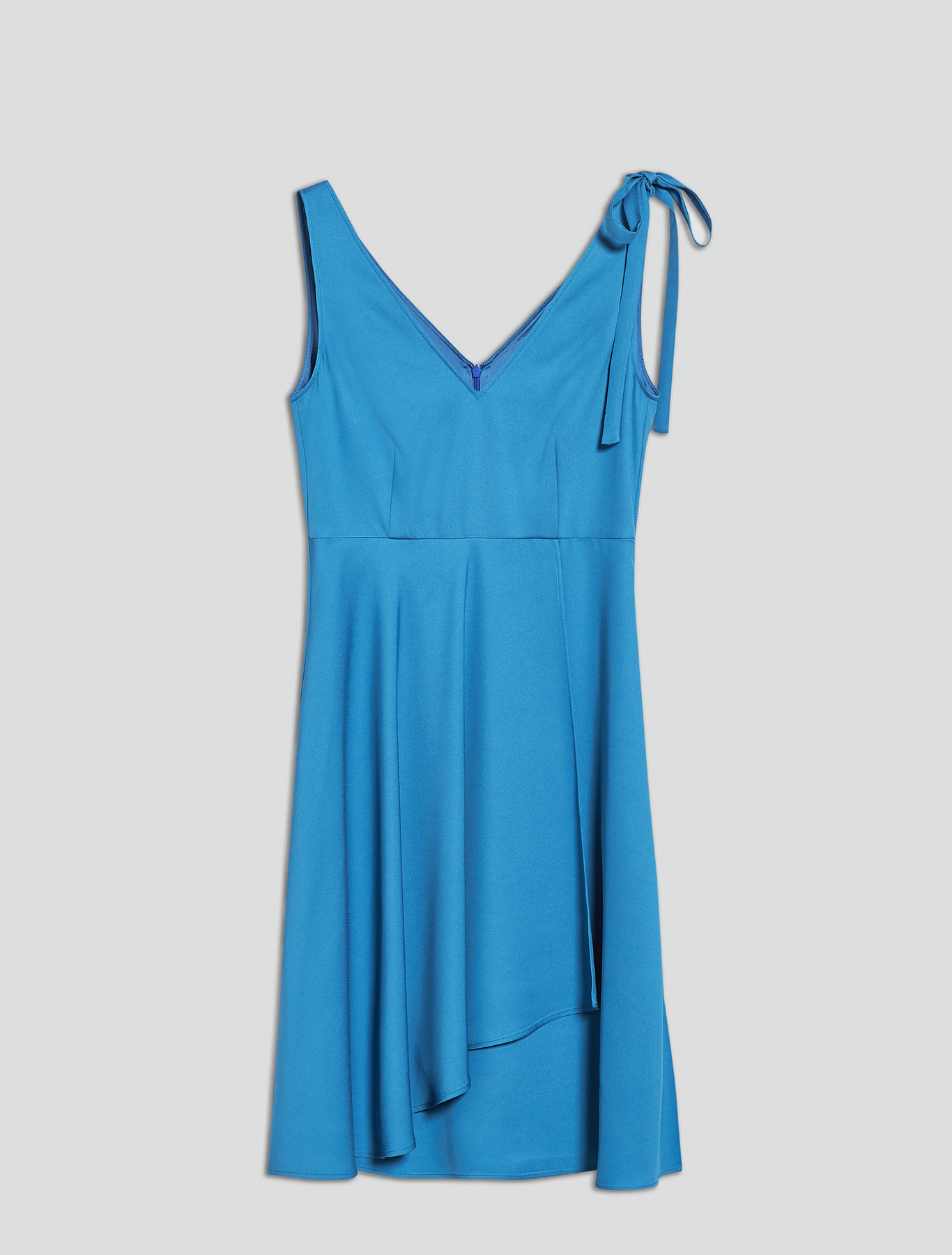 Cady dress with flounce, china blue - Pennyblack Cady dress with flounce - china blue - pennyblack