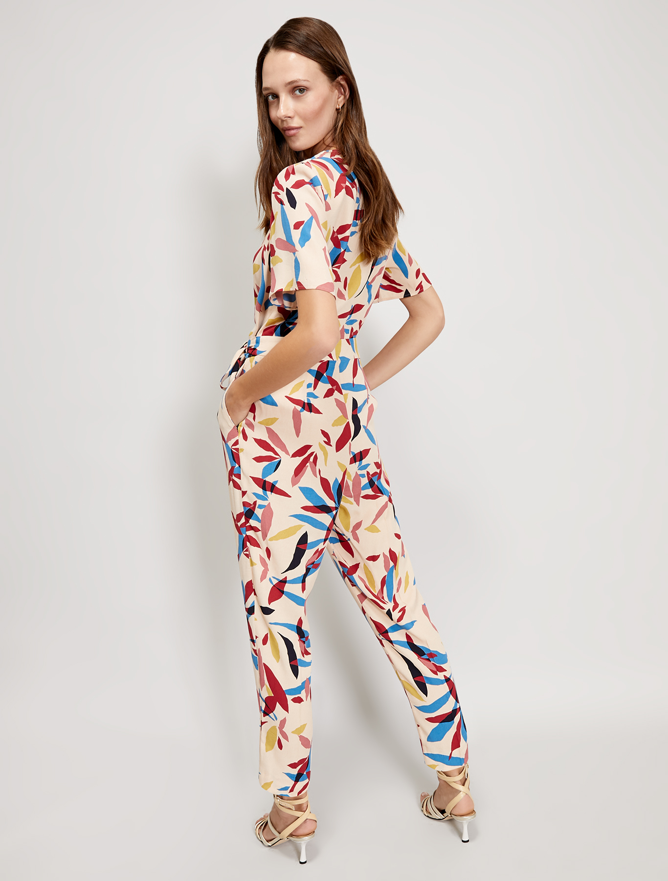 Sablé jumpsuit, beige pattern - Pennyblack Sablé jumpsuit - beige pattern - pennyblack