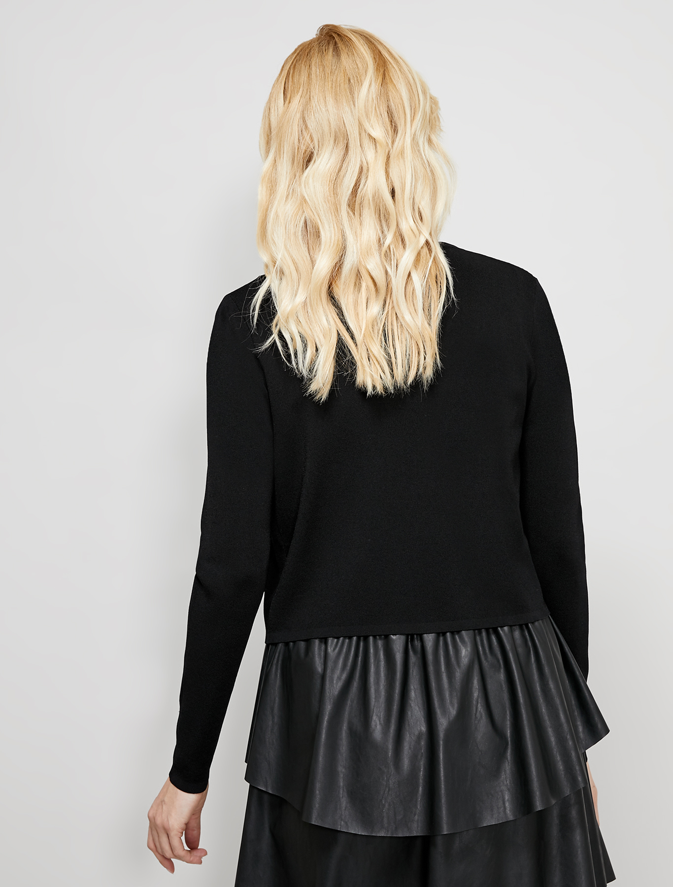 Cardigan with bijou button, black - Pennyblack Cardigan with bijou button - black - pennyblack