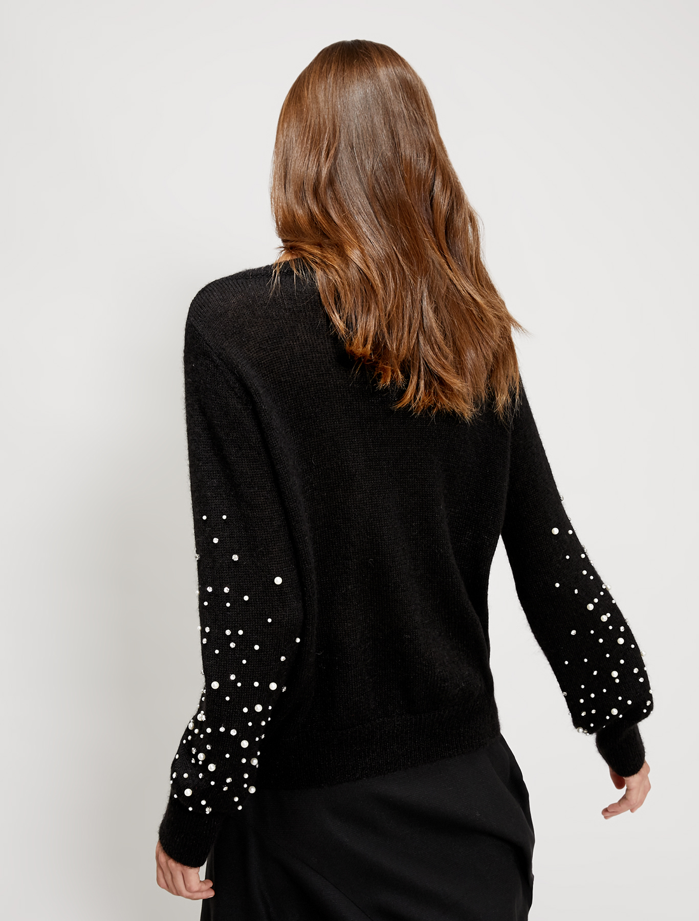 Pull in alpaca con perle, nero - Pennyblack Pull in alpaca con perle - nero - pennyblack