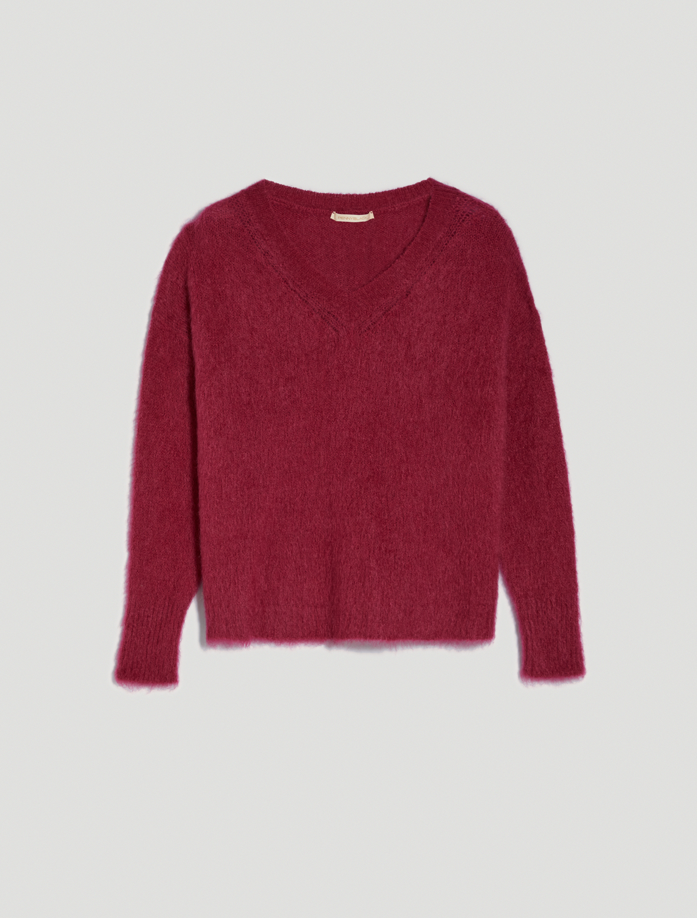Mohair blend pullover, burgundy - Pennyblack Mohair blend pullover - burgundy - pennyblack