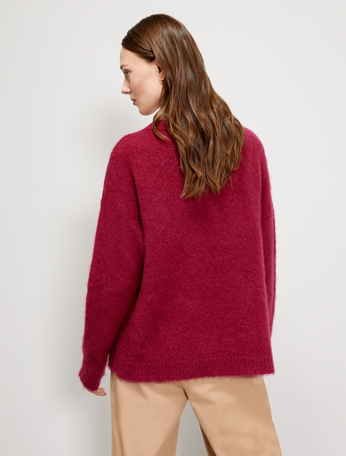 Mohair blend pullover, burgundy - Pennyblack Mohair blend pullover - burgundy - pennyblack