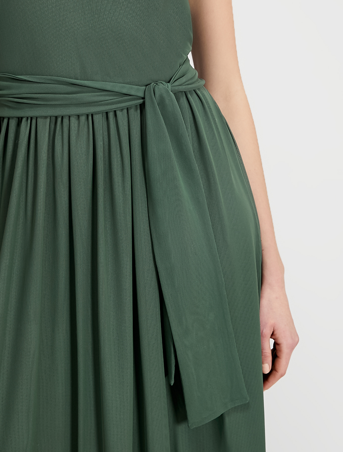 Long tulle jersey dress, green - Pennyblack Long tulle jersey dress - green - pennyblack