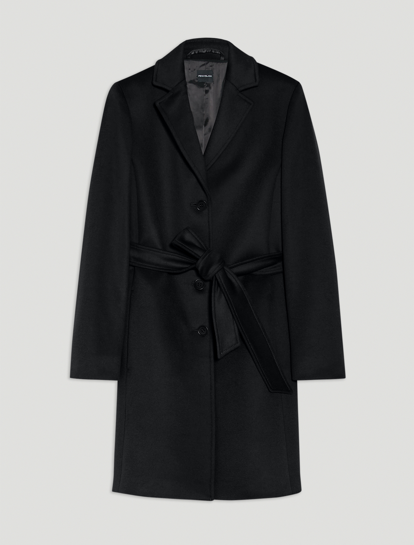 Pure wool coat, black - Pennyblack Pure wool coat - black - pennyblack