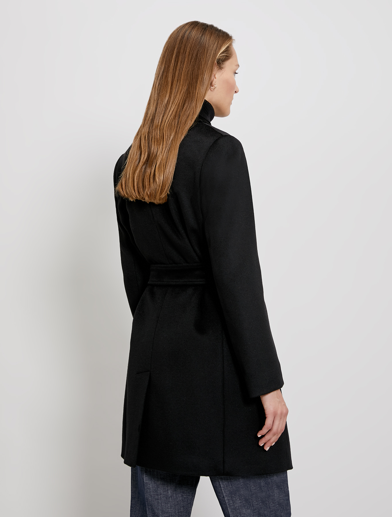Pure wool coat, black - Pennyblack Pure wool coat - black - pennyblack