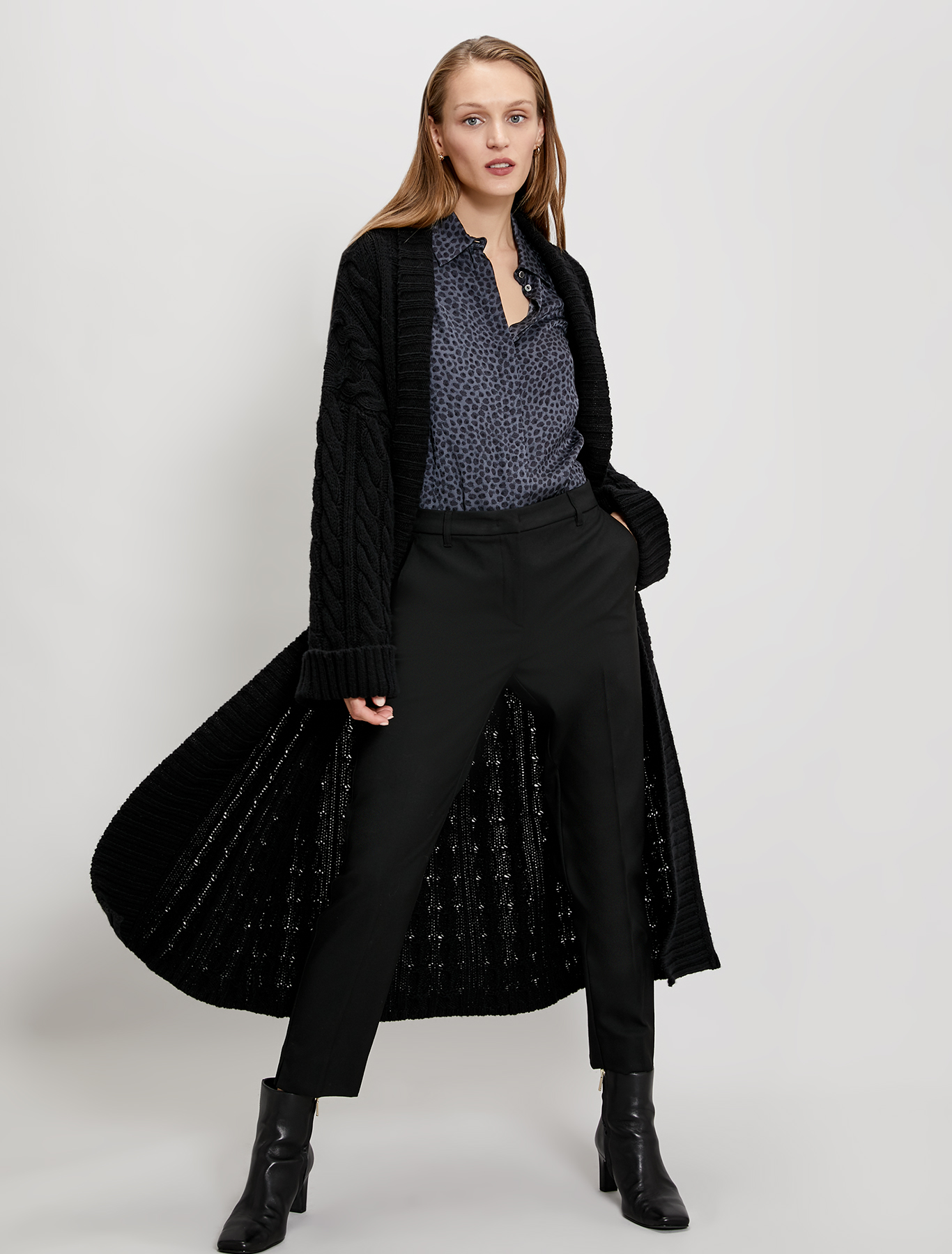 Slim-fit trousers, black - Pennyblack Slim-fit trousers - black - pennyblack