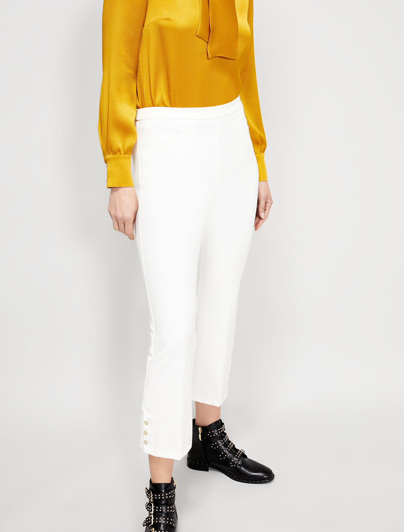 Kick-flare trousers, ivory - Pennyblack Kick-flare trousers - ivory - pennyblack