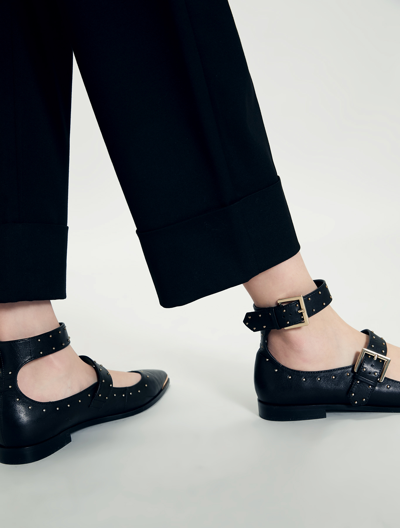Straight-leg trousers, black - Pennyblack Straight-leg trousers - black - pennyblack