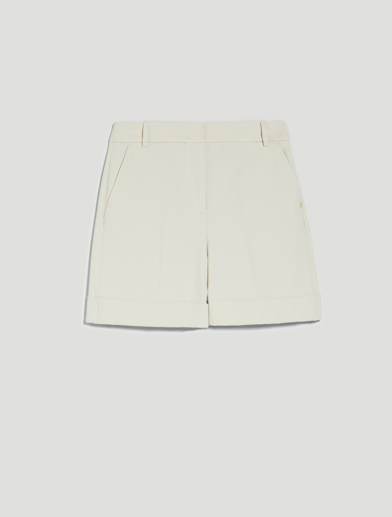Twill Bermuda shorts, ivory - Pennyblack Twill Bermuda shorts - ivory - pennyblack