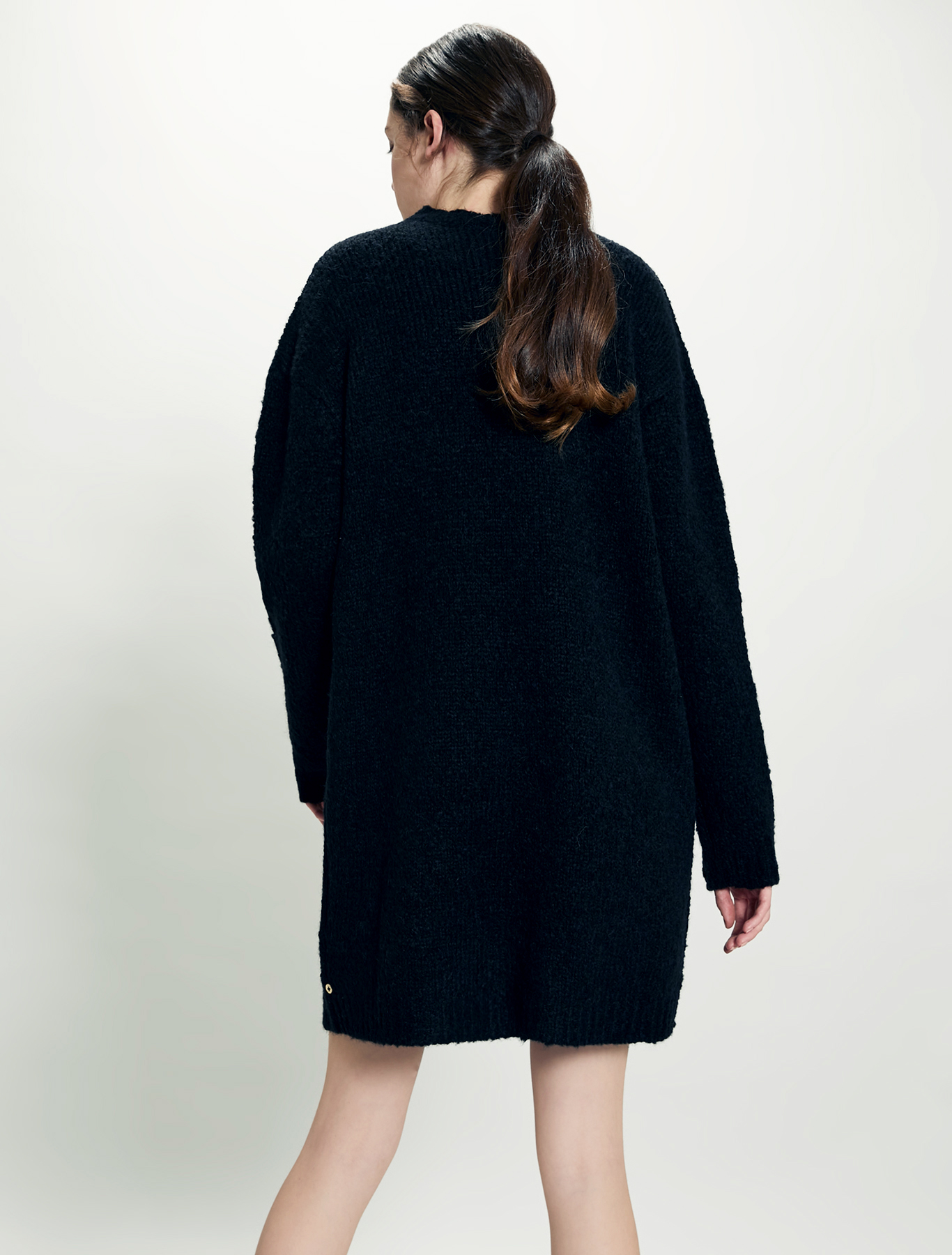 Jumper dress in alpaca and wool, black - Pennyblack Jumper dress in alpaca and wool - black - pennyblack