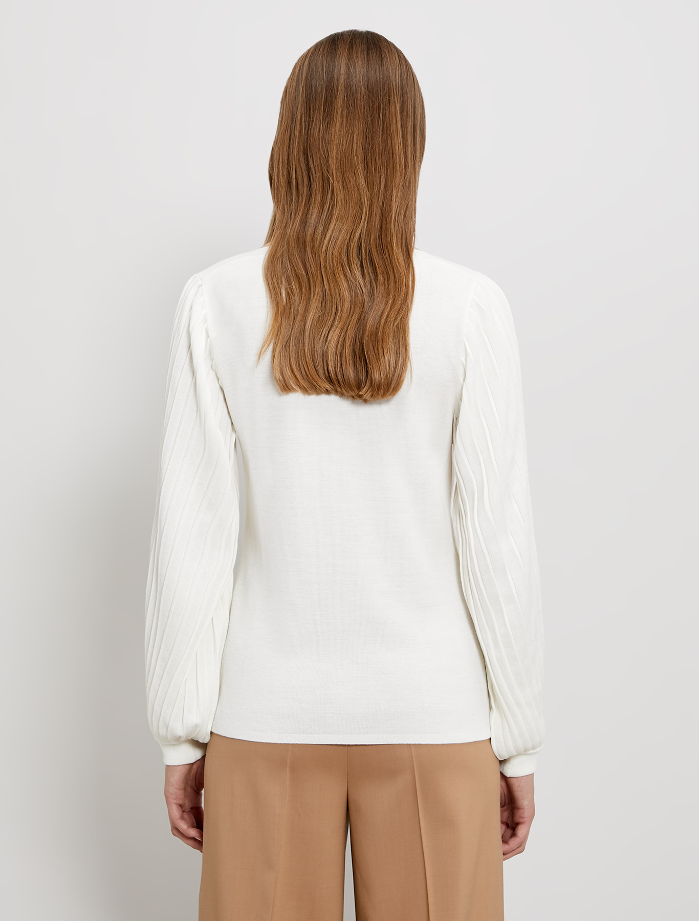 Maglia con maniche a sbuffo, bianco avorio - Pennyblack Maglia con maniche a sbuffo - bianco avorio - pennyblack