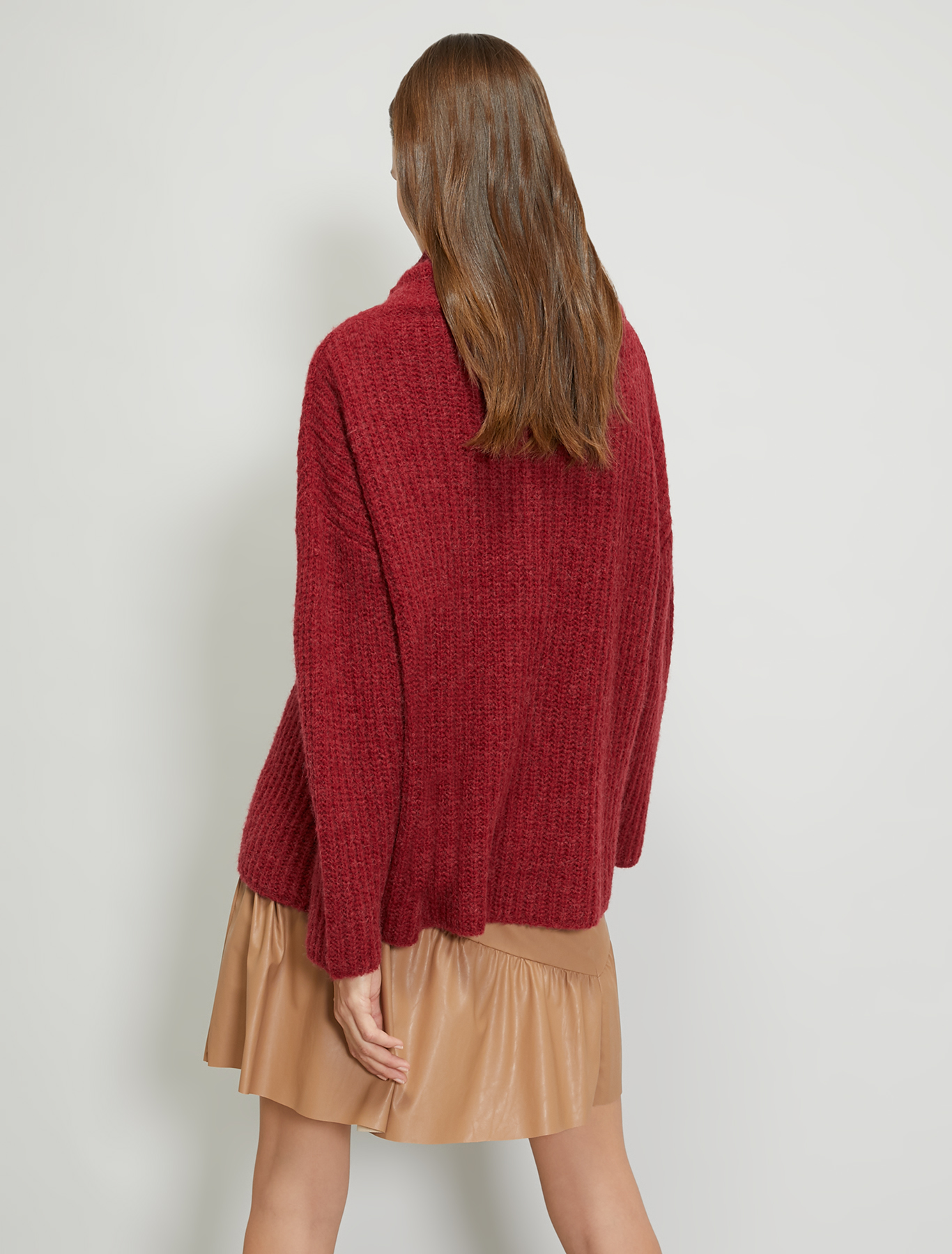 English ribbed pullover, red - Pennyblack English ribbed pullover - red - pennyblack