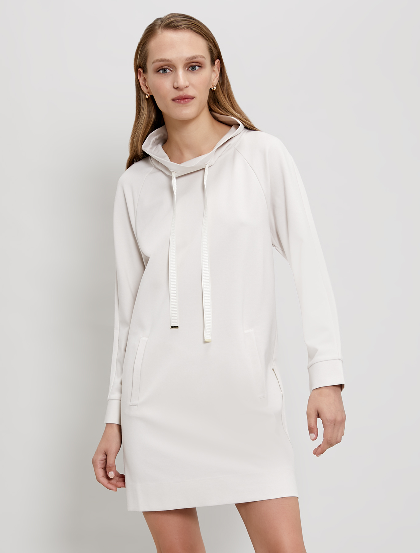 Sweatshirt dress in jersey, bianco avorio - Pennyblack Sweatshirt dress in jersey - bianco avorio - pennyblack